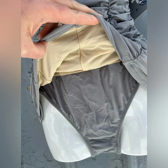 NWT Diva Swim by Rachel Pappo Old Fashioned Ruched One-piece “Havana”, size 12 - Picture 6 of 9